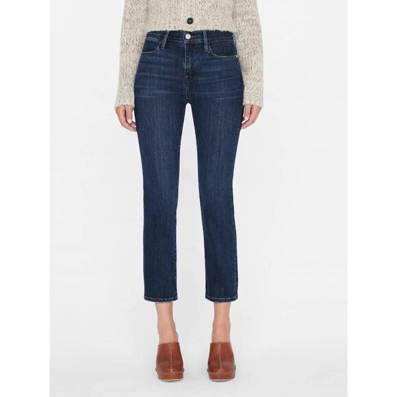 Frame Le High Straight Jeans - Picture 1 of 6
